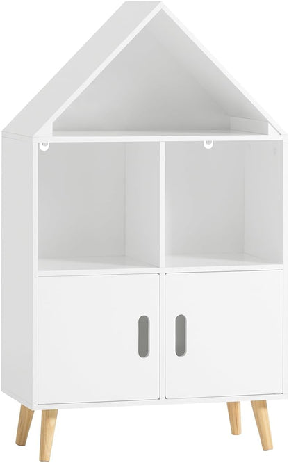 Kinderbücherregal | Spielzeugregal | Aufbewahrungsregal für Kinder | KMB58-W - Palo24