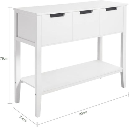 Konsolentisch Weiss Sideboard | Flurtisch | FSB51-W