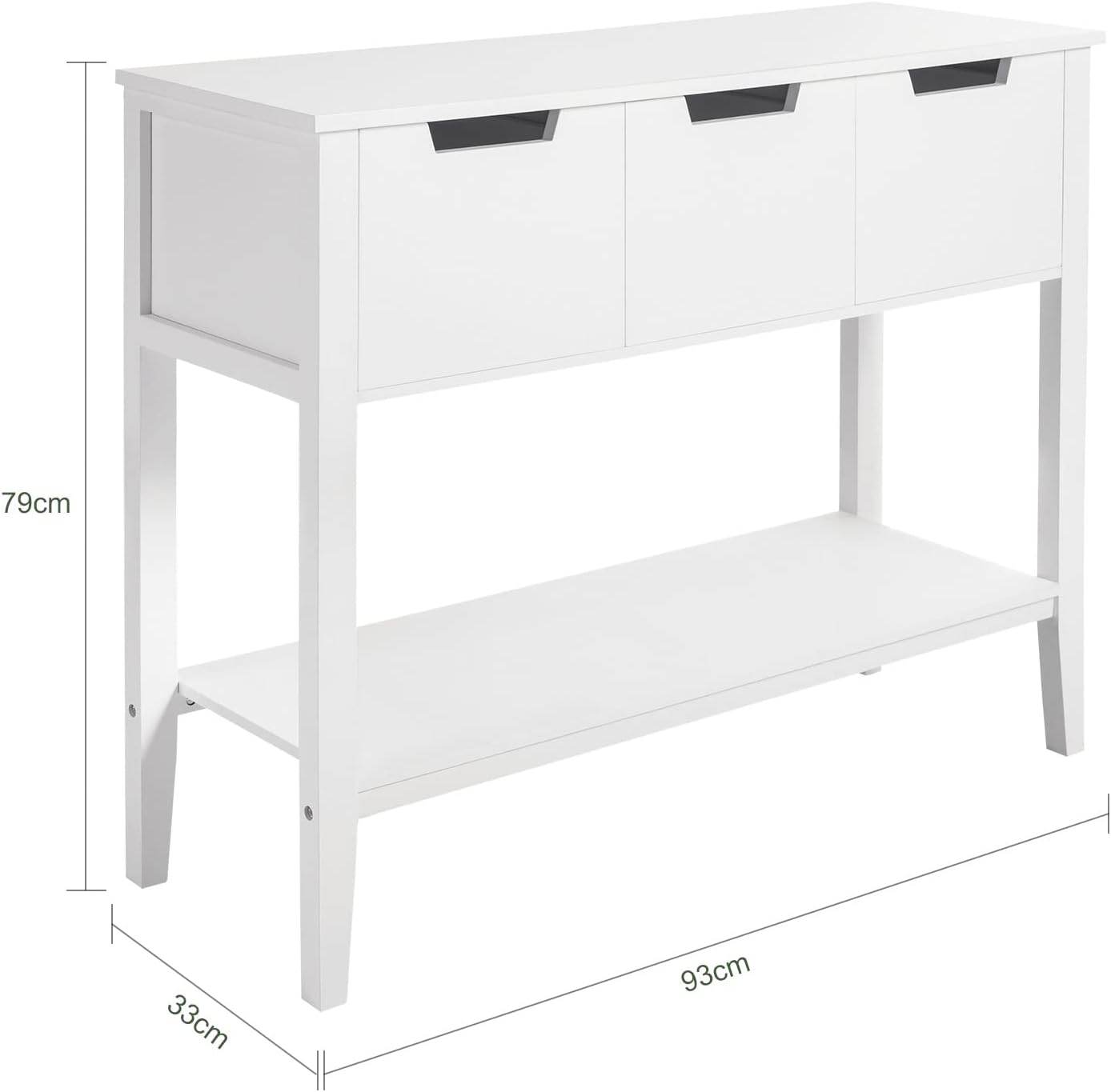 Konsolentisch Weiss Sideboard | Flurtisch | FSB51-W - Palo24