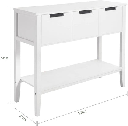 Konsolentisch Weiss Sideboard | Flurtisch | FSB51-W - Palo24
