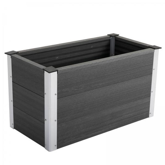 Pflanzkasten Blumenkübel Blumenkasten WPC + Aluminium - Palo24