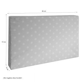 Sitzkissen PDB-281 Kinderbett grau 90x54