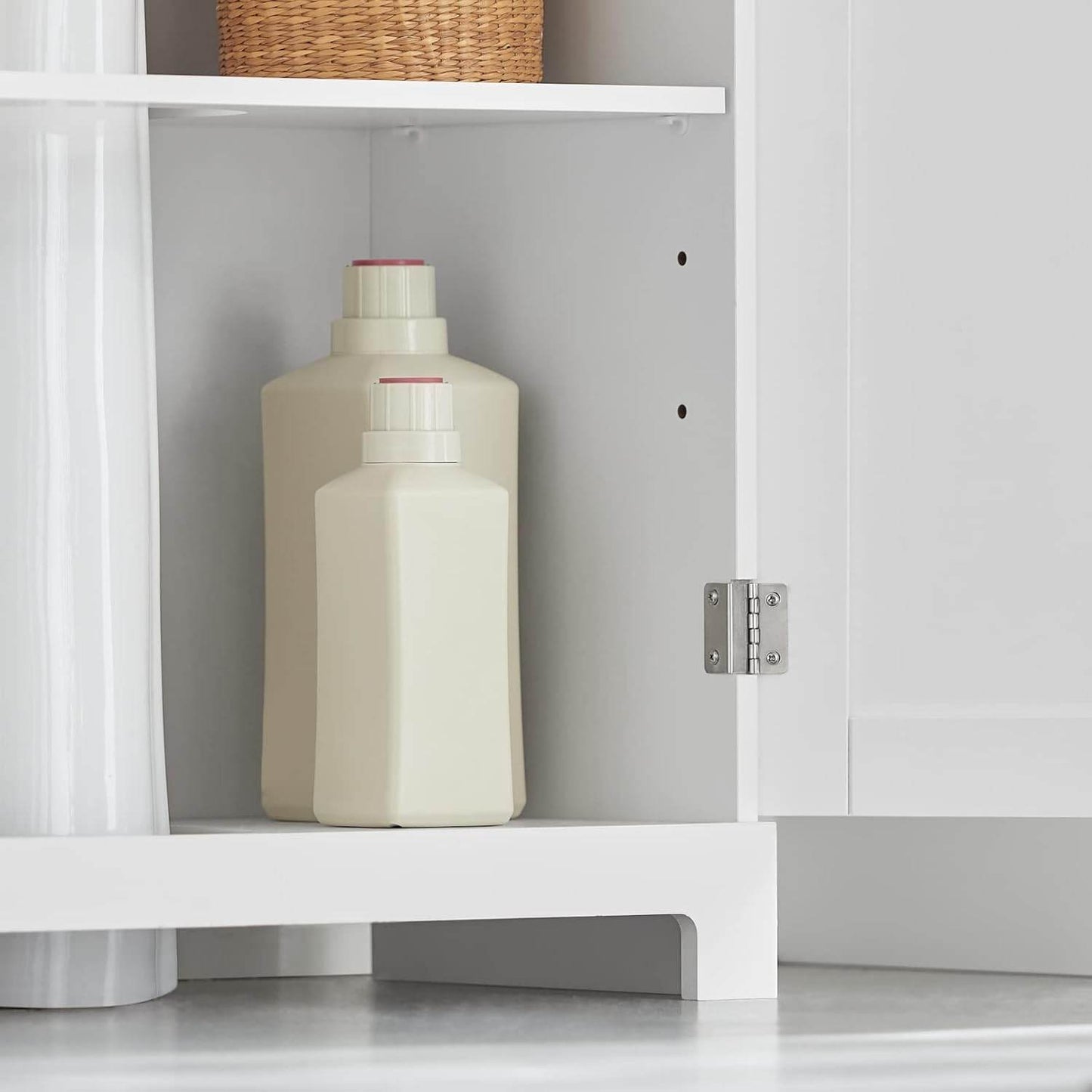 Waschbeckenunterschrank | Badezimmerschrank Weiss Badmöbel | BZR18-II-W - Palo24