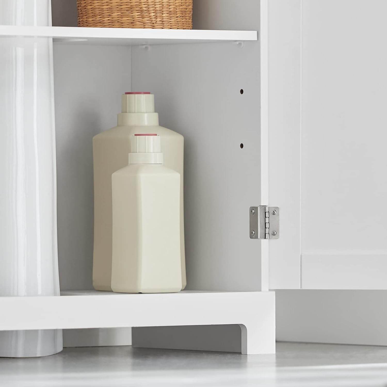 Waschbeckenunterschrank | Badezimmerschrank Weiss Badmöbel | BZR18-II-W - Palo24