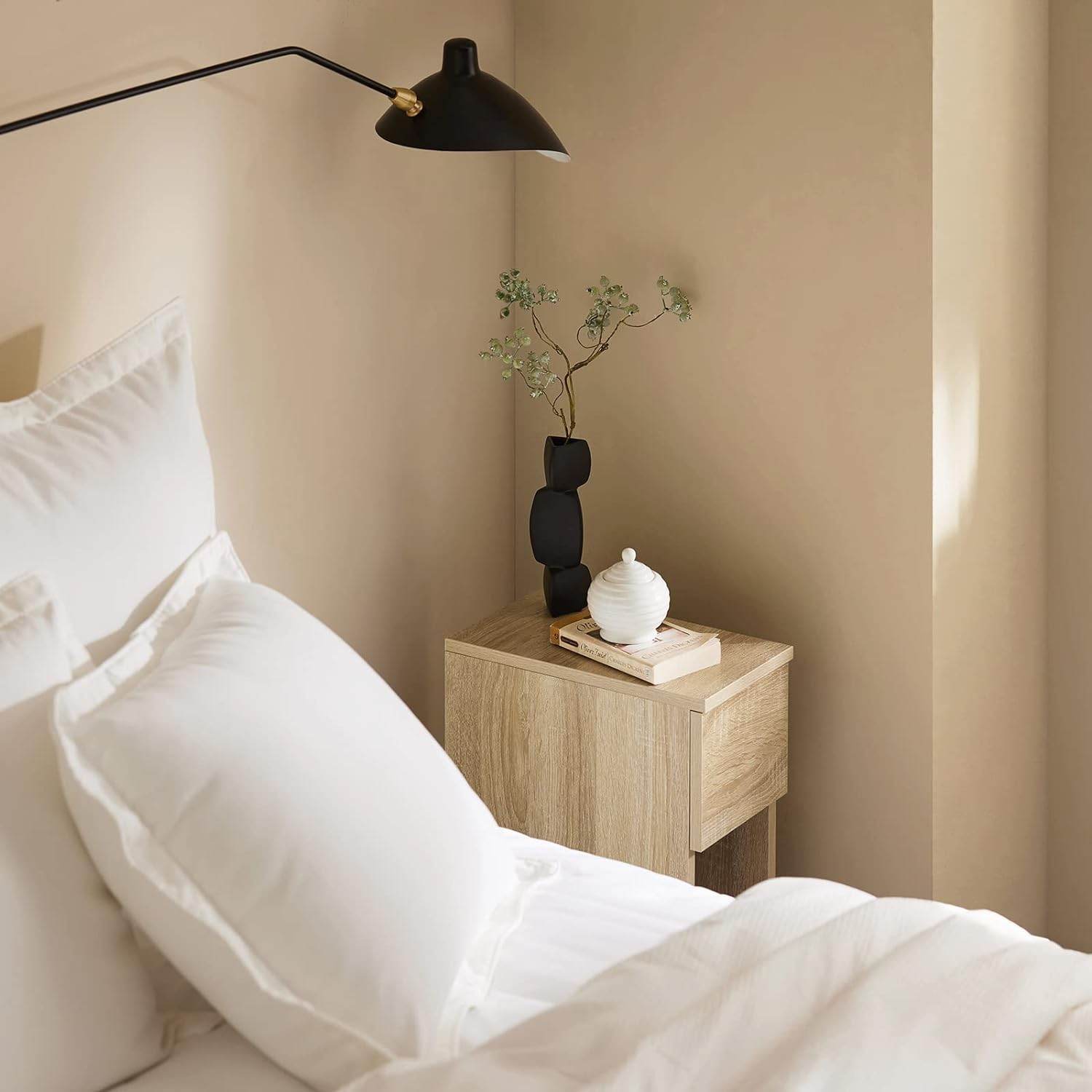 Nachttisch mit Schublade | Couchtisch | Sofatisch | Beistelltisch | FBT111-N - Palo24