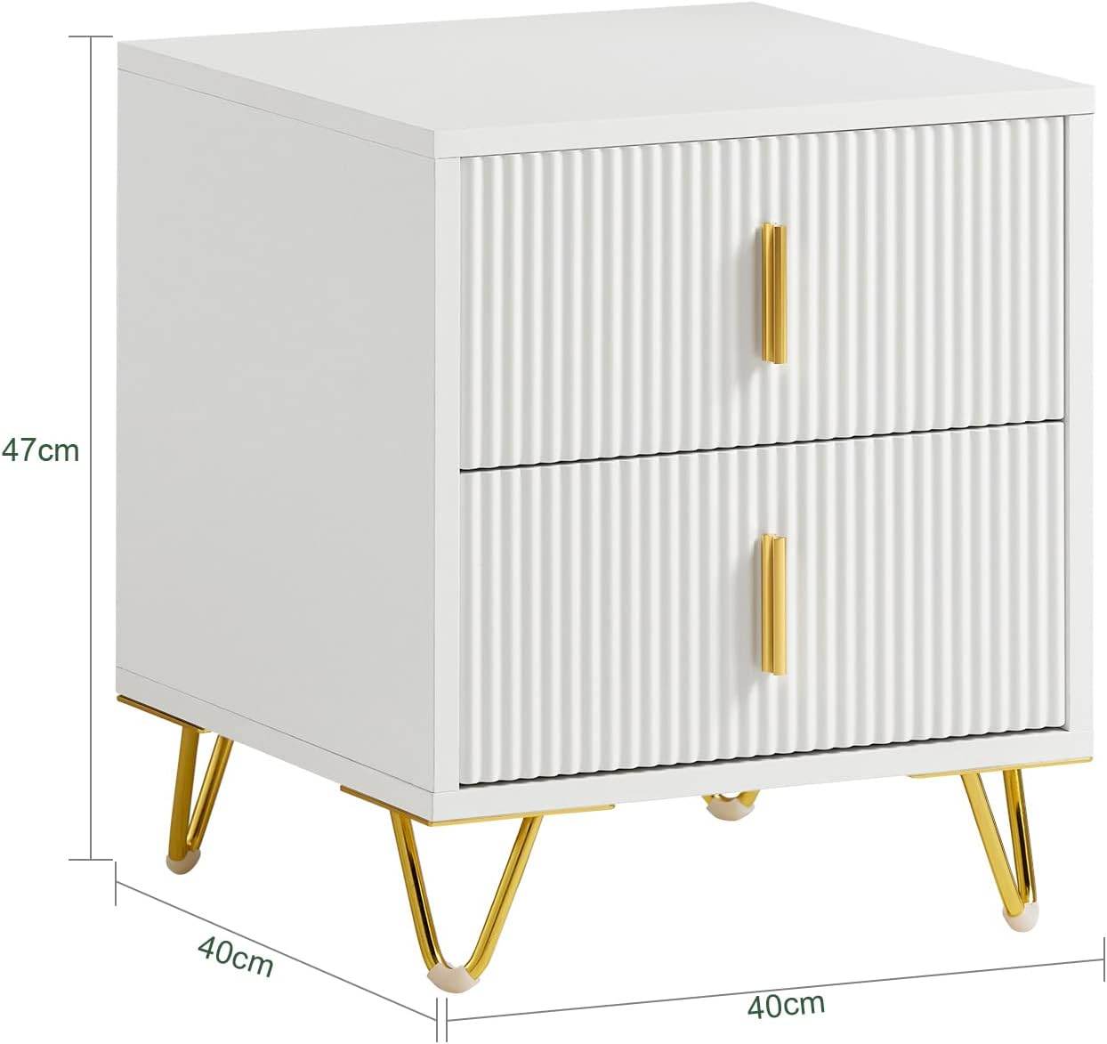 Nachttisch | Couchtisch | Sofatisch | Beistelltisch Weiss FBT115-W - Palo24