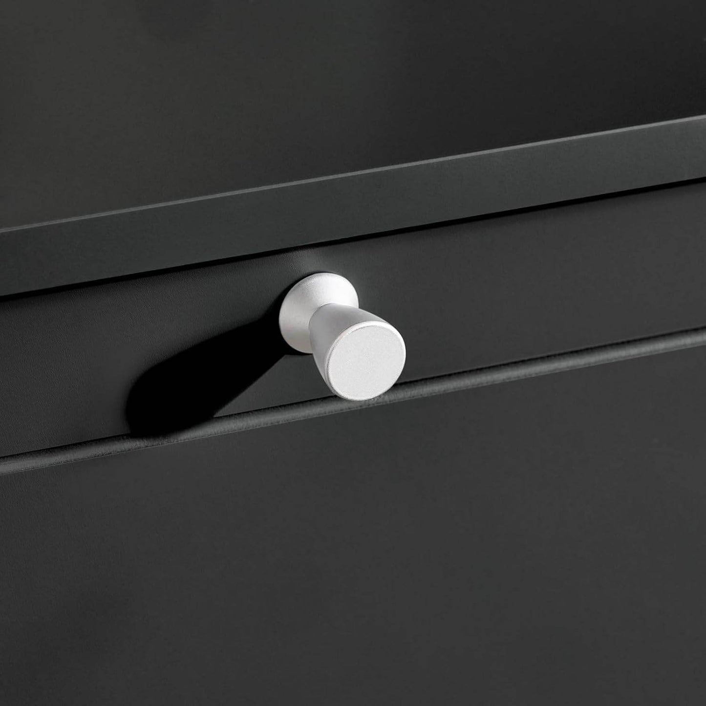 Schuhkipper | Schuhschrank mit 2 Klappen | Schuhkommode Schwarz - Palo24