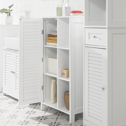 Badkommode | Badzimmerschrank | Flurschrank Weiss BZR39-W