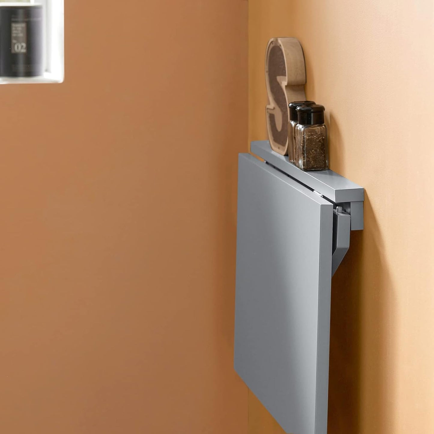 Wandklapptisch | Küchentisch | Schreibtisch | Kindermöbel | Hellgrau FWT03-HG - Palo24