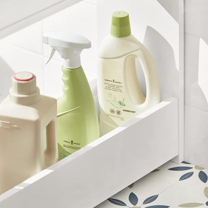 Nischenregal | Badezimmerschrank | Nischenschrank Weiss BZR48-W - Palo24