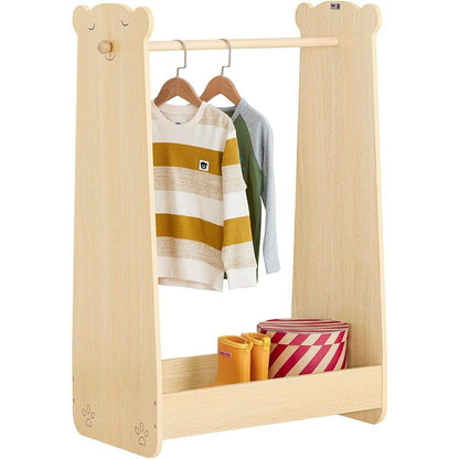 Kinderkleiderständer | Kleiderschrank Kinder | Kinderzimmer | Natur - Palo24