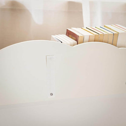 Kinderbücherregal | Aufbewahrungsregal | Montessori Regal | Weiss - Palo24