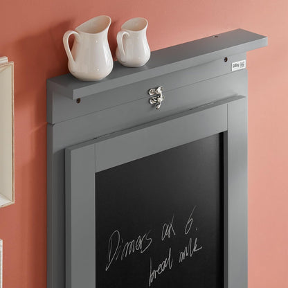 Wandtisch mit Tafel | Klapptisch | Esstisch | Memoboard | Hellgrau | FWT20-HG - Palo24