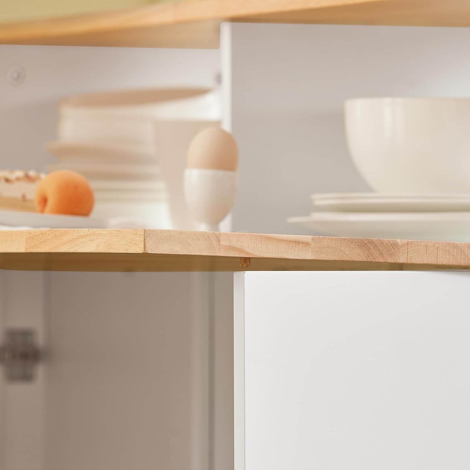 Sideboard mit Schiebetüren | Kücheninsel | Kommode | Weiss FSB36-WN - Palo24