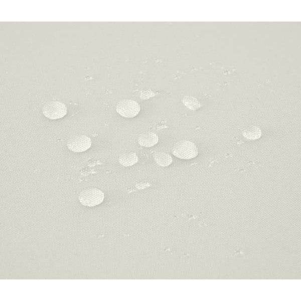 Poly-Rattan Garnitur HWC-F55, Balkon-/Garten-/Lounge-Set Sofa Sitzgruppe ~ schwarz, Kissen creme - Palo24