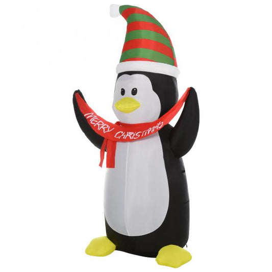 Aufblasbare Pinguin 130 cm x 75 cm x 243 cm