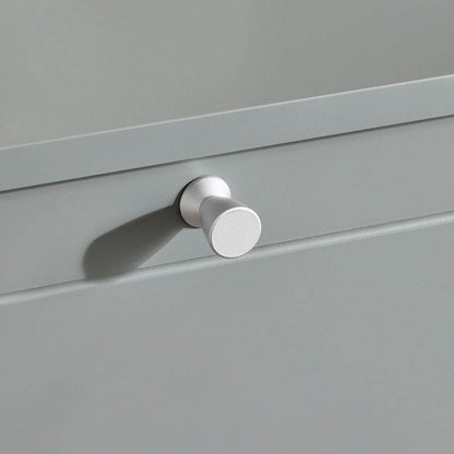 Schuhkipper | Schuhschrank mit 2 Klappen | Schuhkommode Hellgrau - Palo24