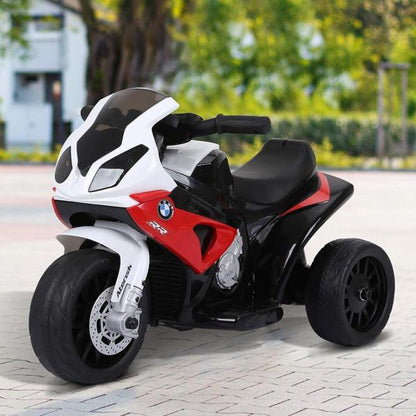 Moto électrique pour enfants Tricycle électrique BMW avec batterie rouge