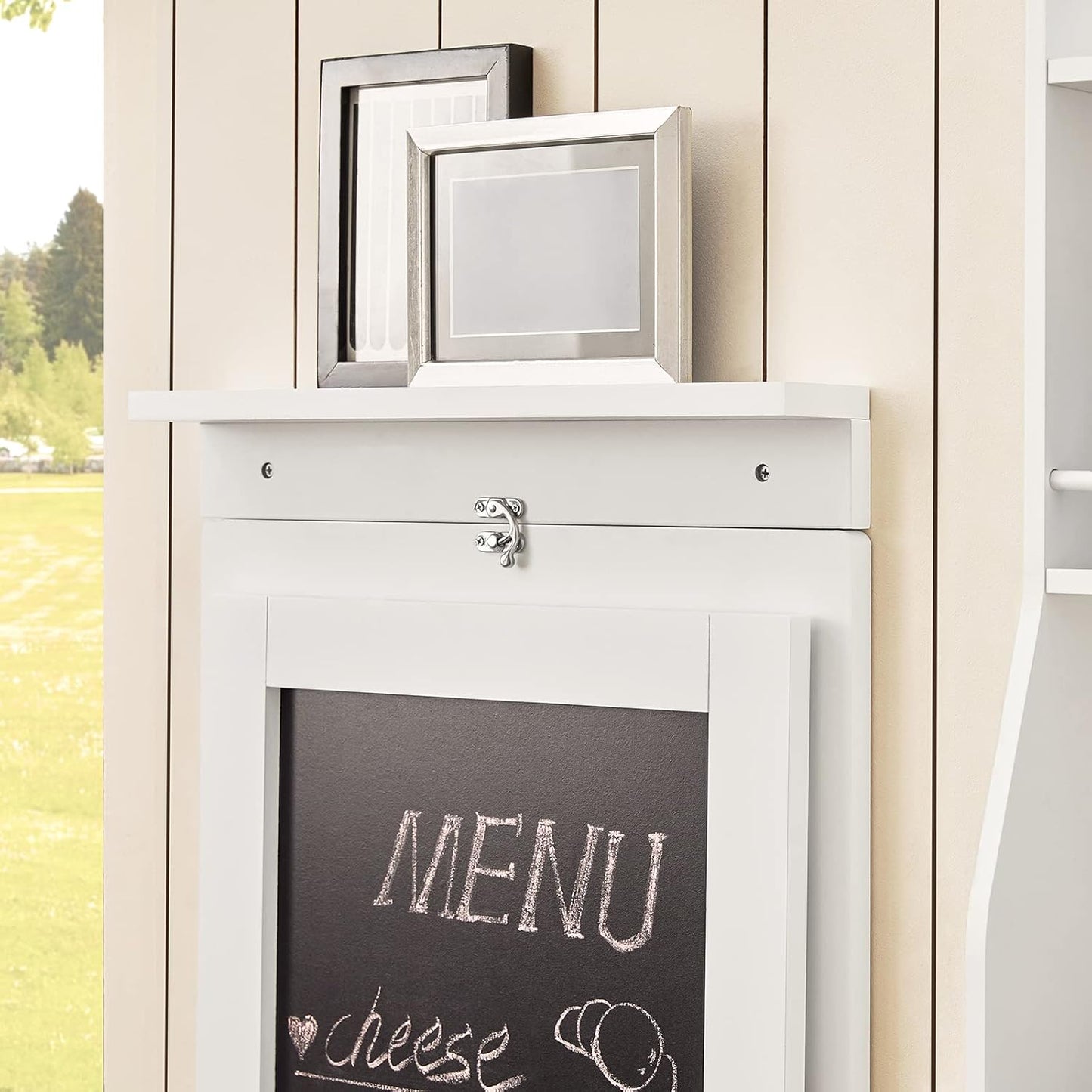 Wandtisch klappbar | Wandtisch mit Küchen Tafel | Klapptisch Weiss FWT20-W - Palo24