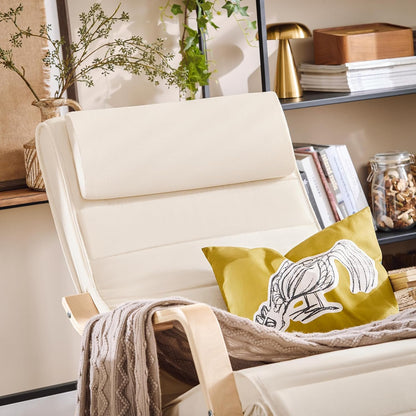 Schaukelstuhl | Stillstuhl | Schwingsessel Weiss