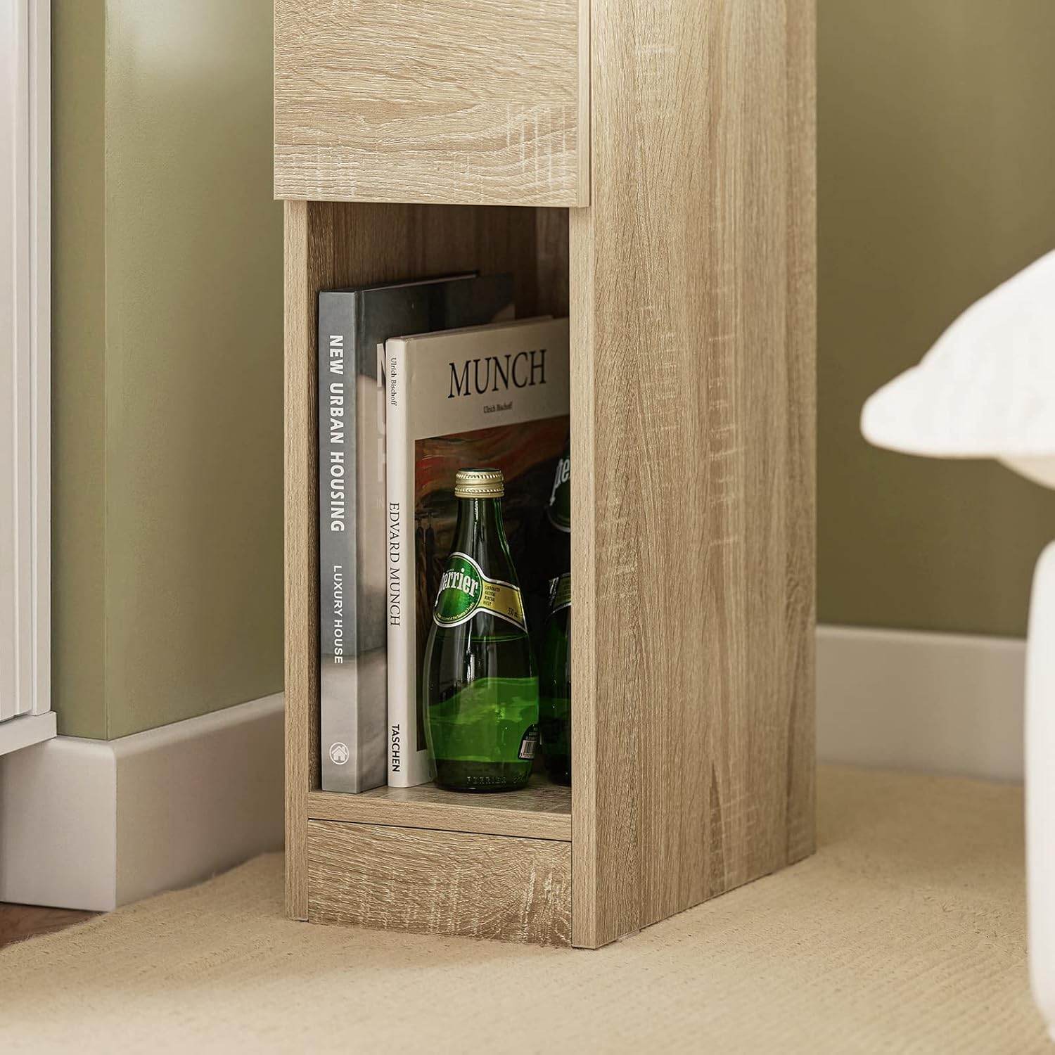 Nachttisch mit Schublade | Couchtisch | Sofatisch | Beistelltisch | FBT111-N - Palo24