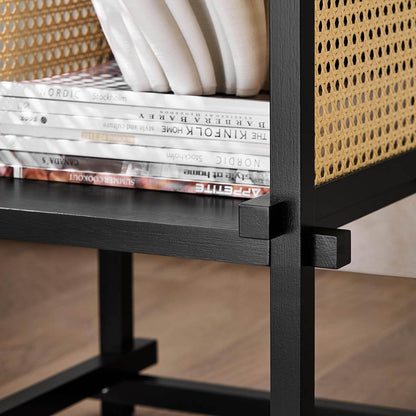 Beistelltisch mit Zapfenverbindungen | Couchtisch | Nachtschrank | Schwarz - Palo24