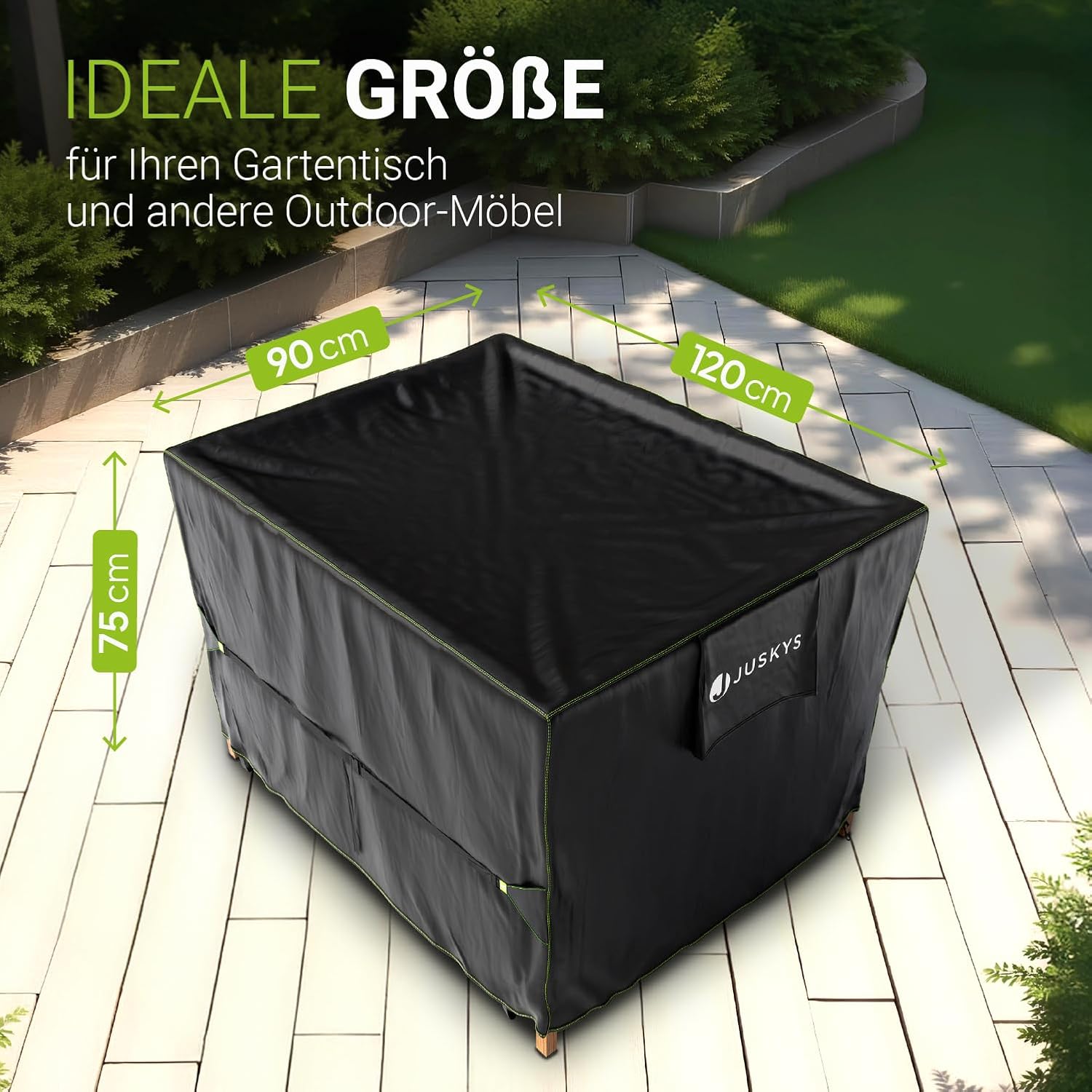 Juskys Gartenmöbel Abdeckplane CoverSafe Pro