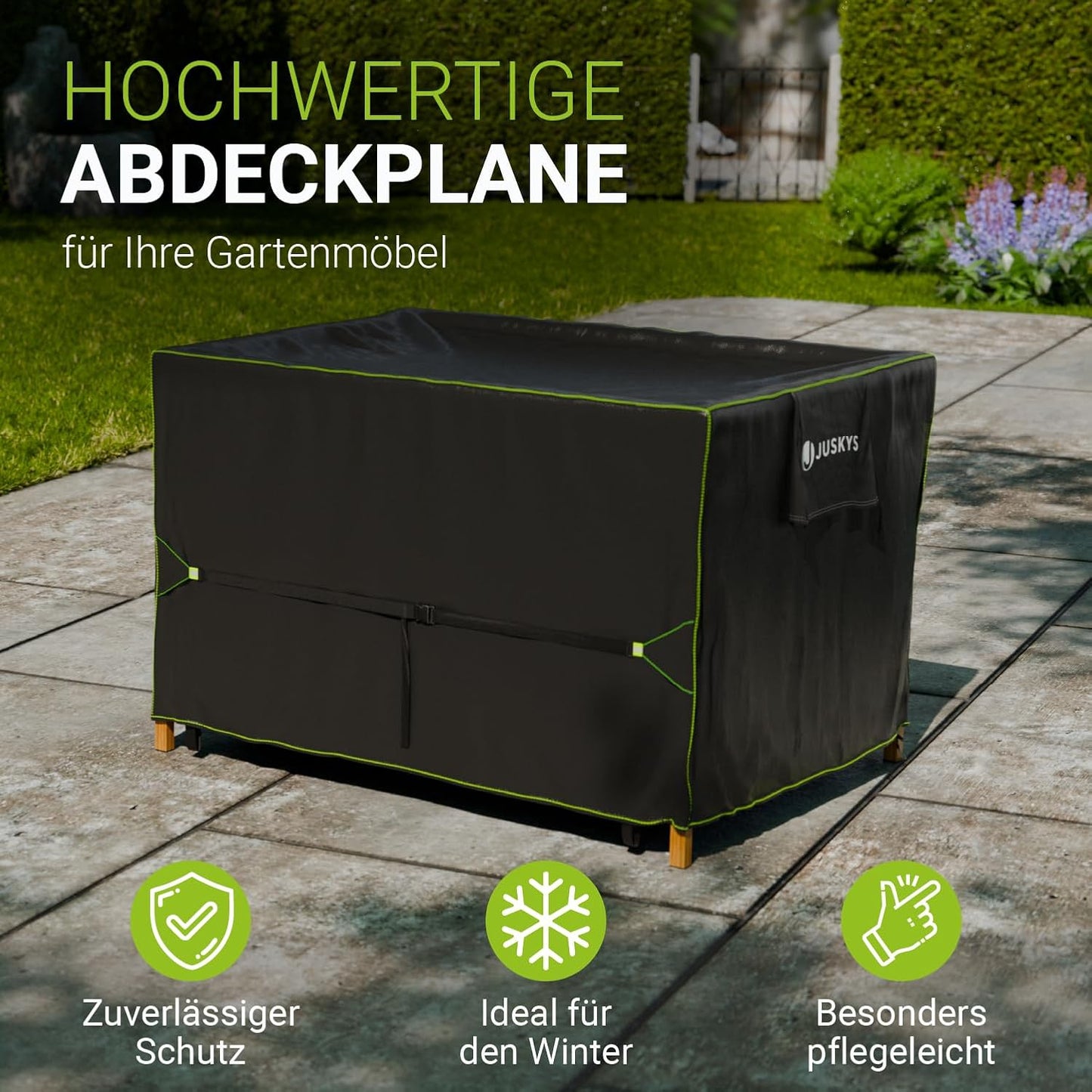 Juskys Gartenmöbel Abdeckplane CoverSafe Pro