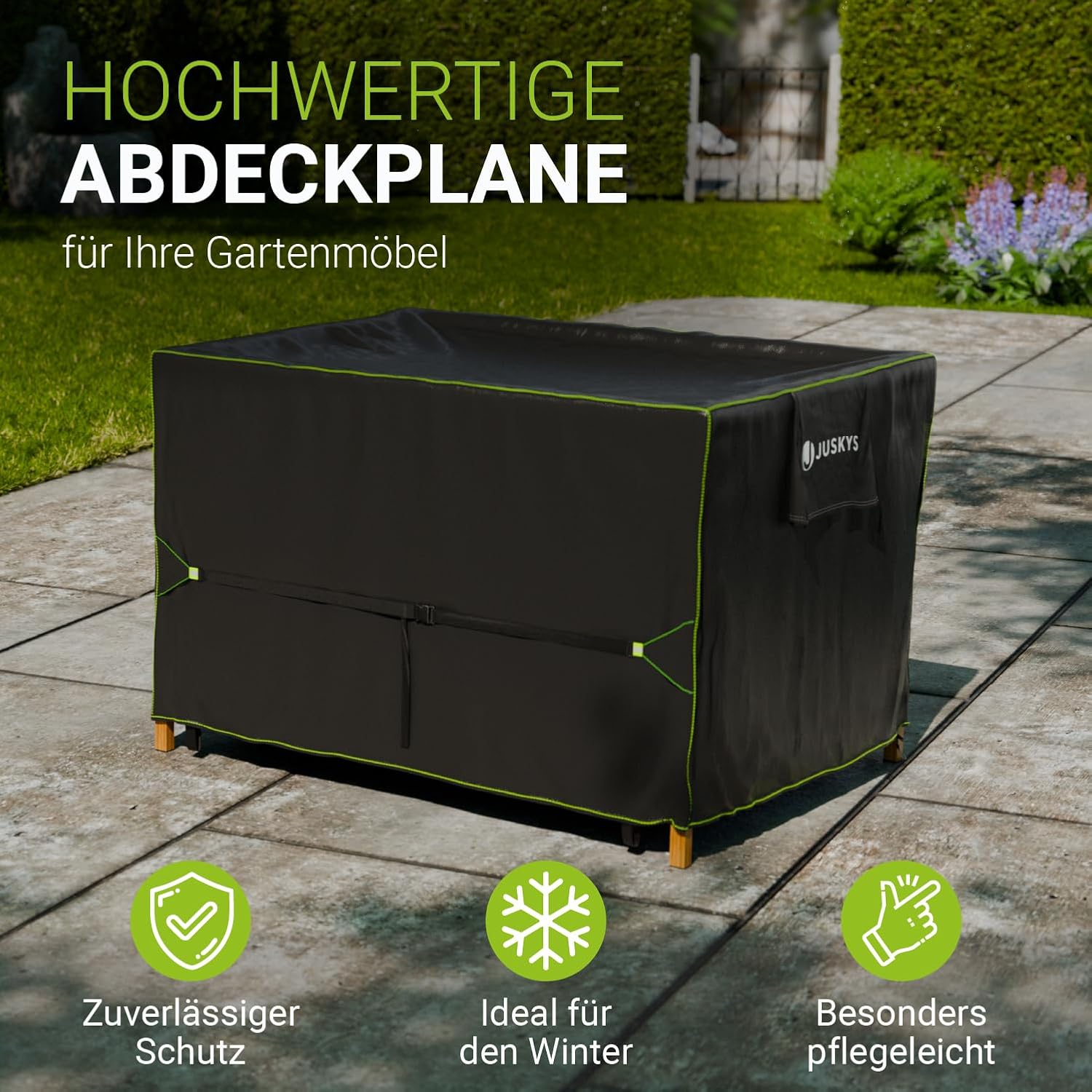 Juskys Gartenmöbel Abdeckplane CoverSafe Pro
