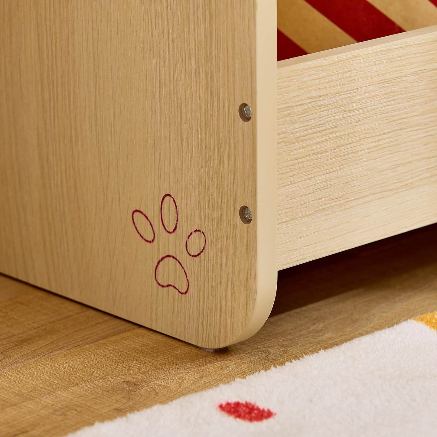 Kinderkleiderständer | Kleiderschrank Kinder | Kinderzimmer | Natur - Palo24