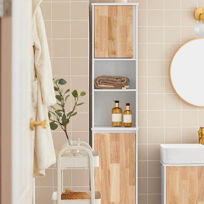 Bad Hochschrank | Badschrank | Wäscheschrank | Badmöbel | BZR74-W - Palo24