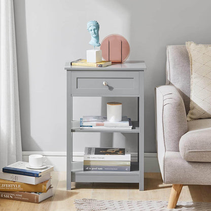 Nachttisch | Couchtisch | Beistelltisch Hellgrau | FBT46-HG - Palo24