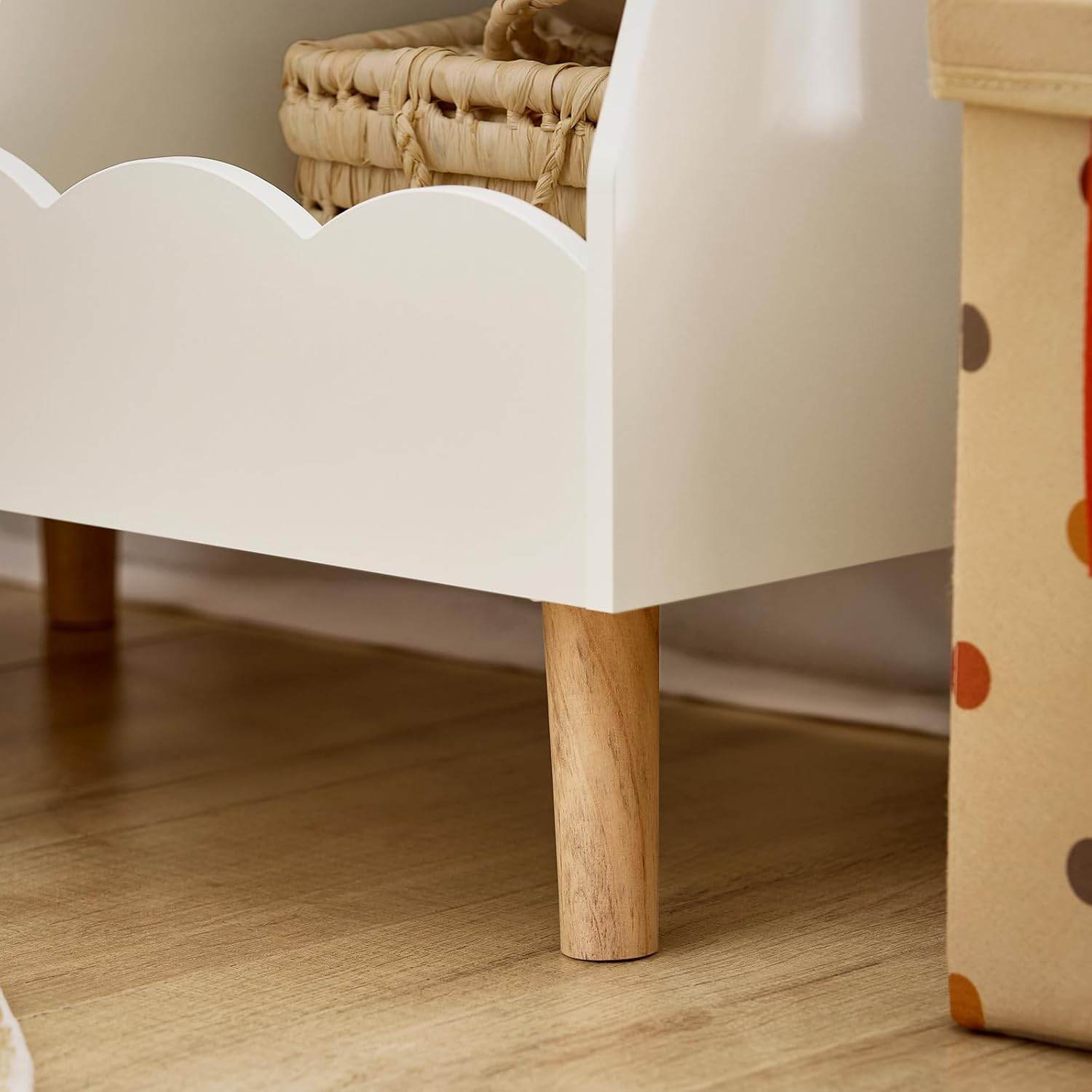 Kinderbücherregal | Aufbewahrungsregal | Montessori Regal | Weiss - Palo24