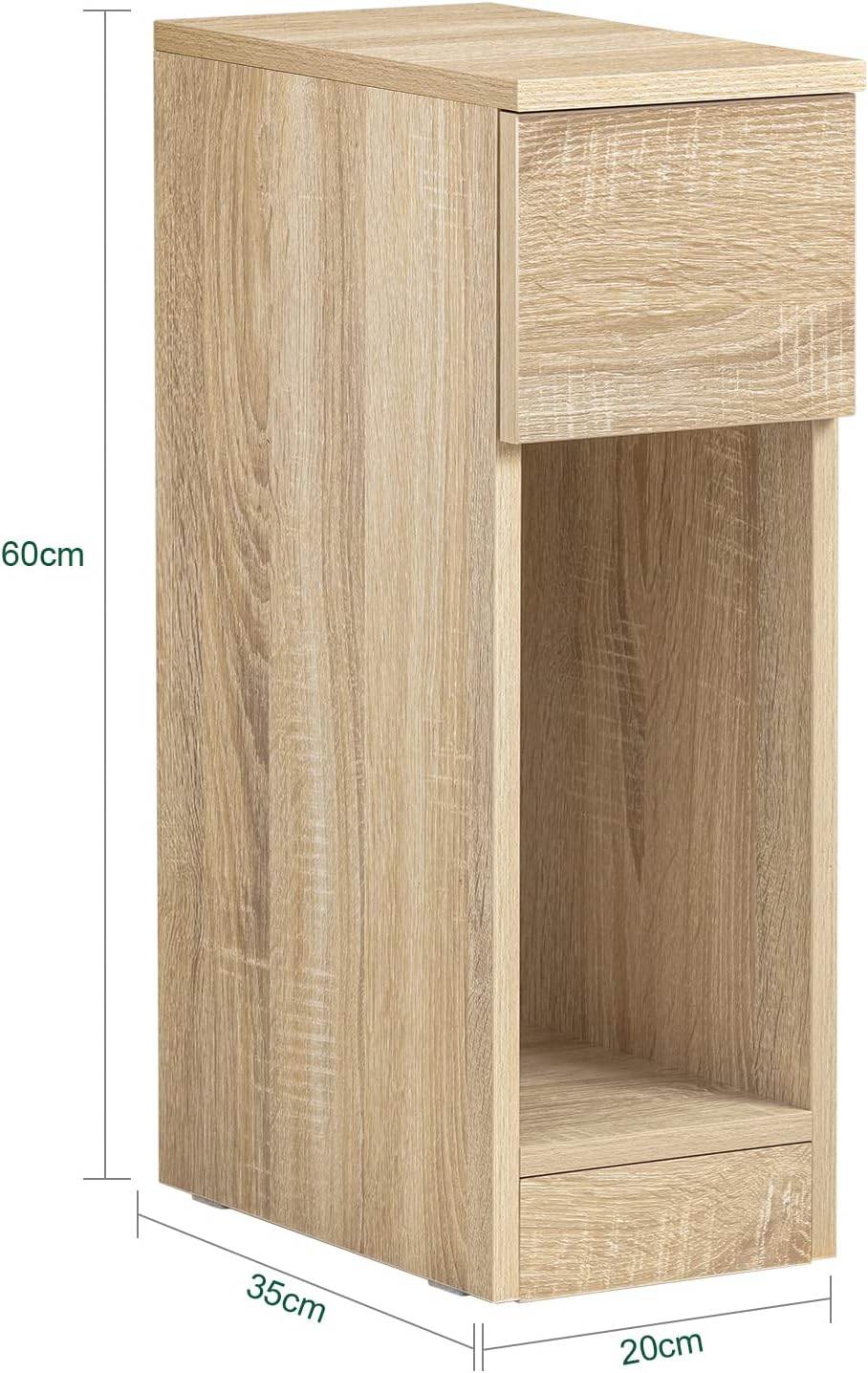 Nachttisch mit Schublade | Couchtisch | Sofatisch | Beistelltisch | FBT111-N - Palo24