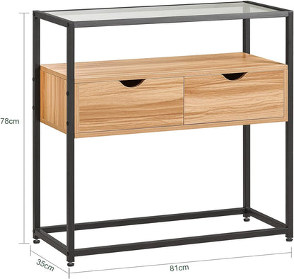 Beistelltisch | Sideboard | Flurtisch | Konsolentisch Natur | FSB54-N