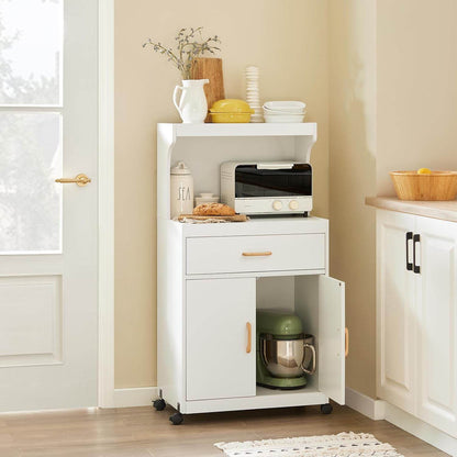 Mikrowellenschrank | Küchenschrank | Küchenkommode Weiss FSB12-W - Palo24