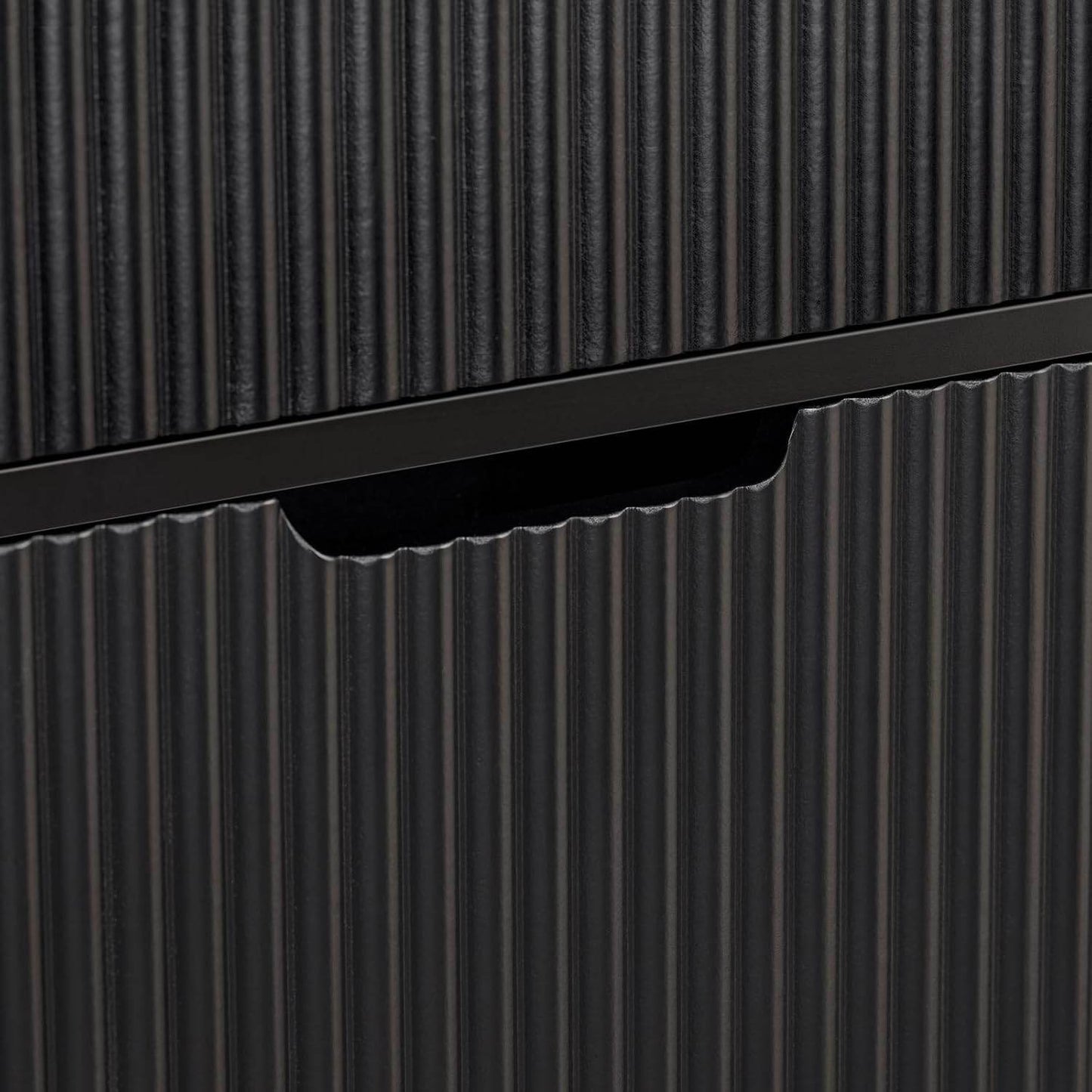 Schuhkipper mit 2 Klappen | Schuhschrank schmal | Schuhkommode Schwarz - Palo24