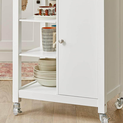 Servierwagen | Rollwagen | Küchenwagen Weiss - Palo24