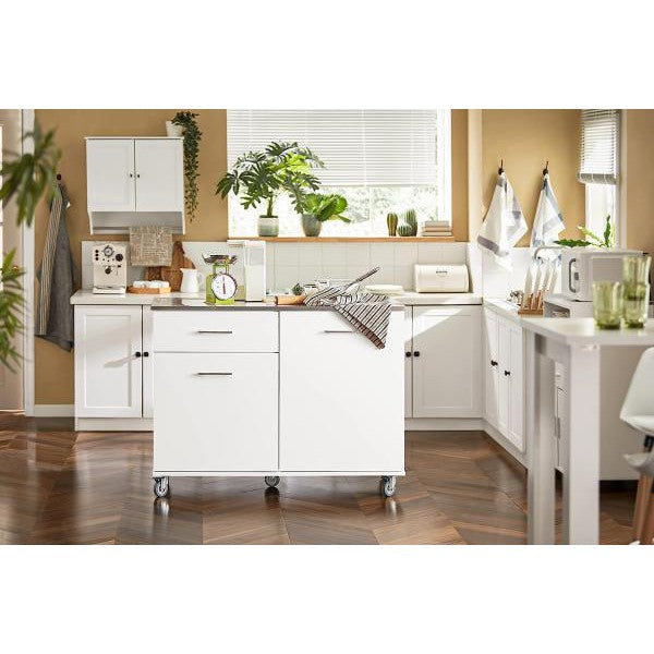 Küchenschrank Weiss | Küchenwagen | Kücheninsel | Servierwagen