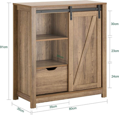 Sideboard mit Schiebetür | Kommode | Schuhschrank | Flurschrank - Palo24