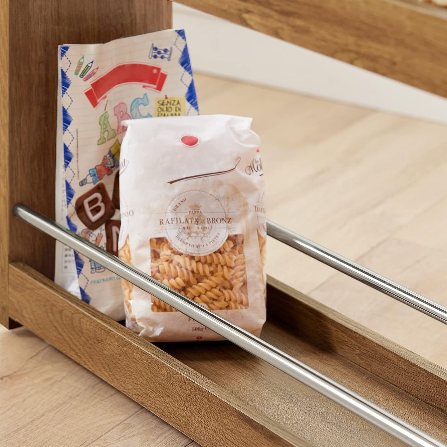 Nischenregal | Badrollwagen | Badezimmerregal | Küchenregal Vintage | NSR01-PF - Palo24