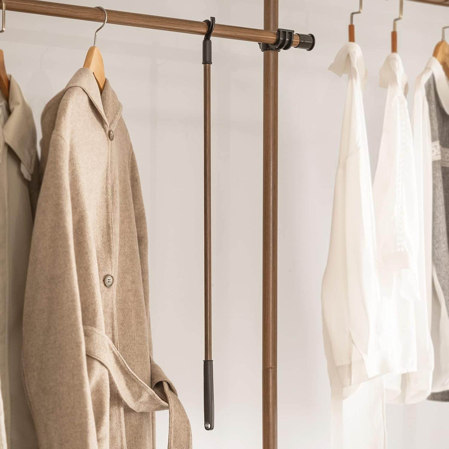 Teleskop Kleiderstange | Kleiderstangen System | Regalsystem | KLS04-BR - Palo24