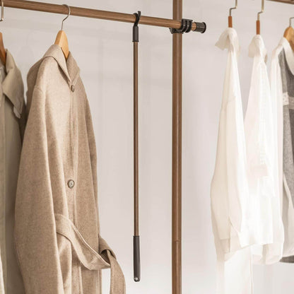 Teleskop Kleiderstange | Kleiderstangen System | Regalsystem | KLS04-BR - Palo24