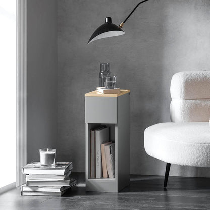 Nachttisch mit Schublade | Couchtisch | Sofatisch | Beistelltisch | FBT111-HG - Palo24