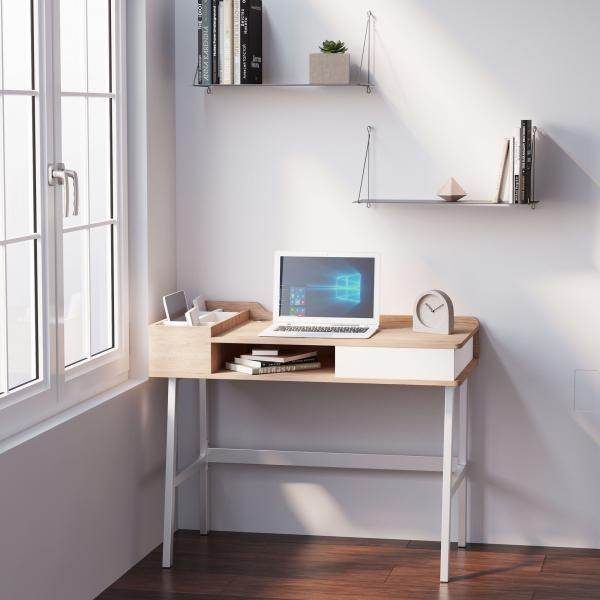 Schreibtisch Bürotisch vielseitig verwendbar mit Breite Tischplatte - Palo24