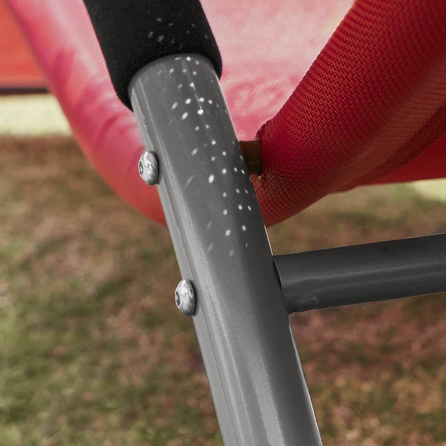 Gartenliege | Sonnenliege | Liegestuhl Rot | OGS38-R - Palo24