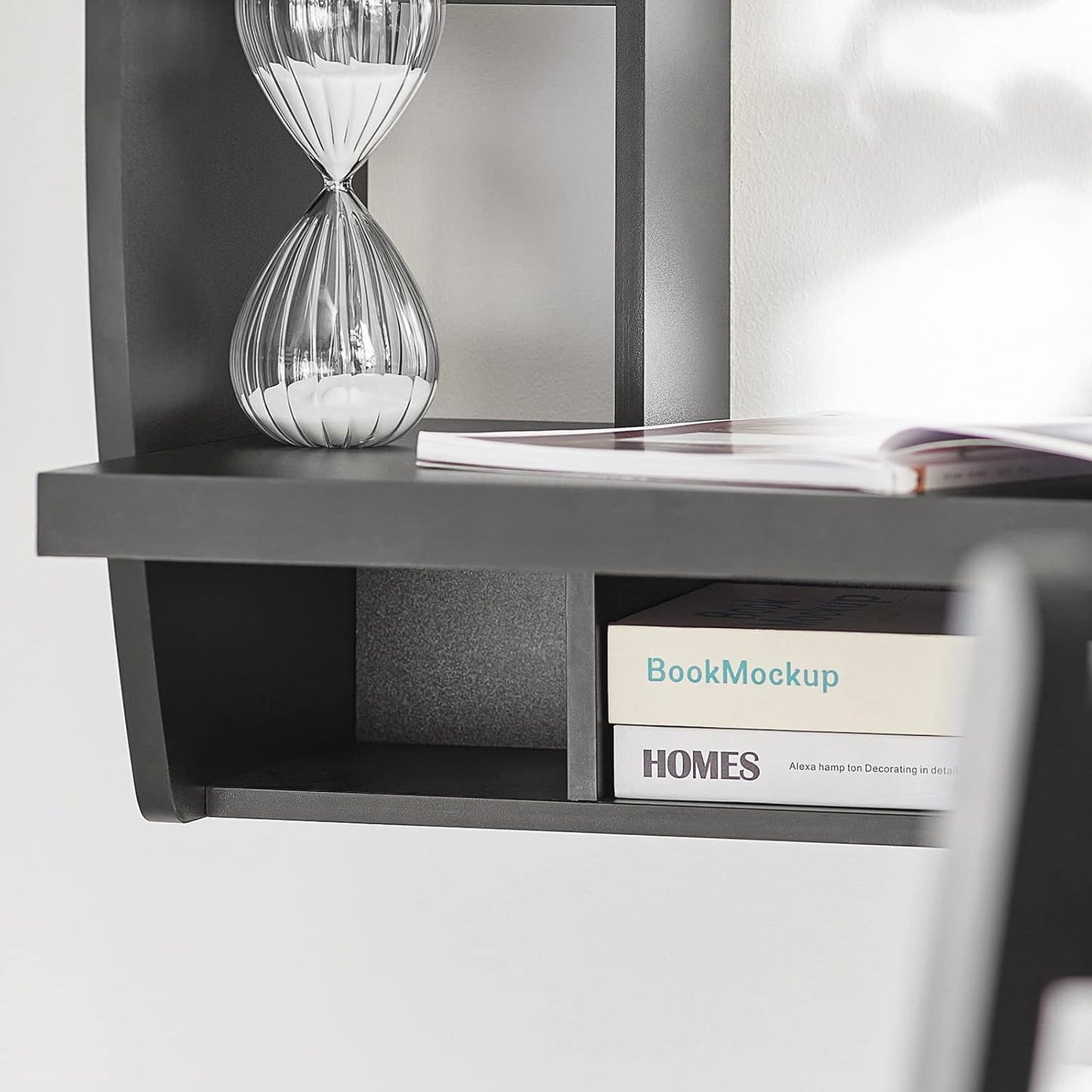 Wandtisch | Schreibtisch | Computertisch Schwarz | FWT18-SCH