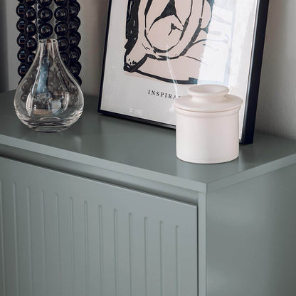 Schuhkipper Mit 3 Klappen | Schuhschrank | Schuhregal | Hellgrau - Palo24