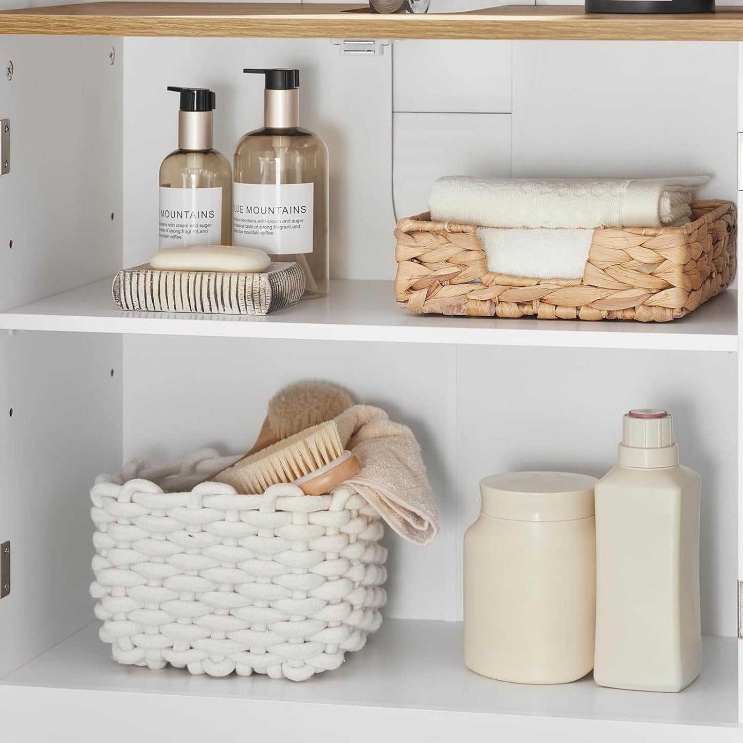 Waschbeckenunterschrank | Badezimmerunterschrank Weiss BZR40-W - Palo24