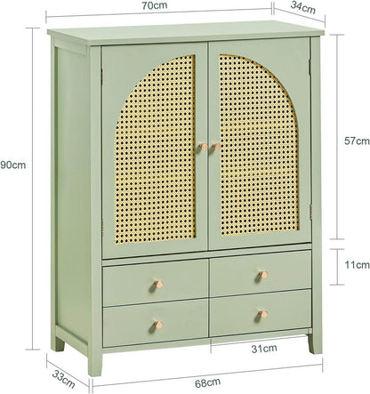 Schuhschrank | Sideboard | Flurschrank | Kommode | FSB72-GR - Palo24